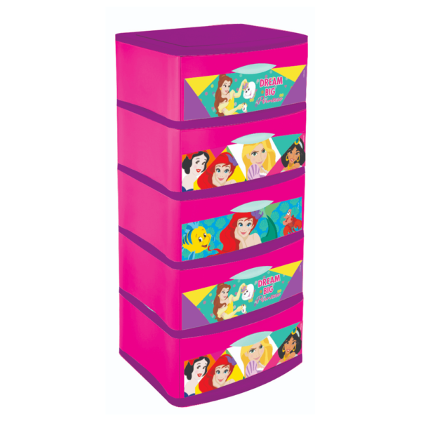 CAJONERA SPACIUM 5P DISNEY PRINCESAS